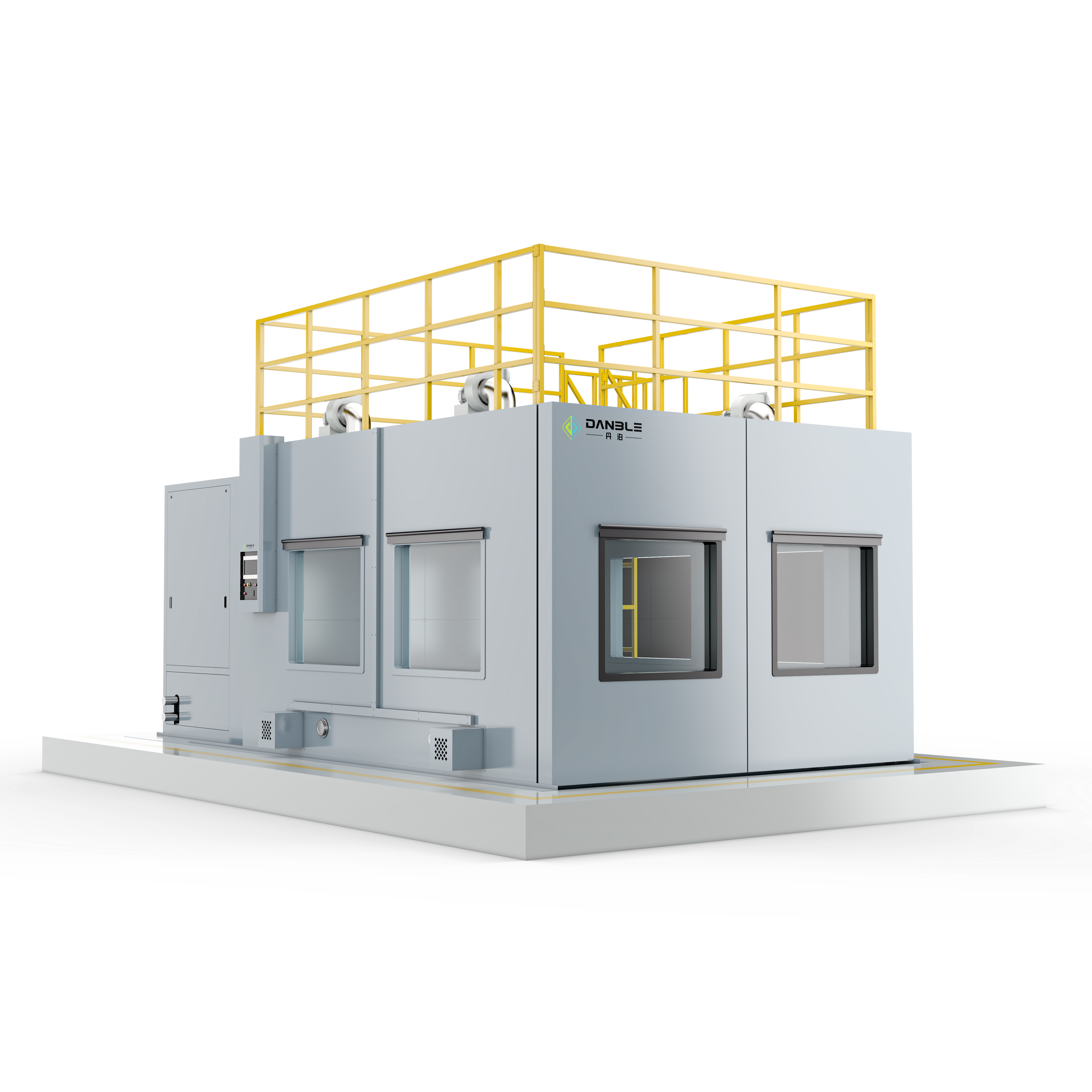 ห้องทดสอบการระเบิดแบบคงที่/ไดนามิกของถุงลมนิรภัยในยานยนต์ DBW-52500 พร้อมการจำลองสภาพแวดล้อมแบบรวม