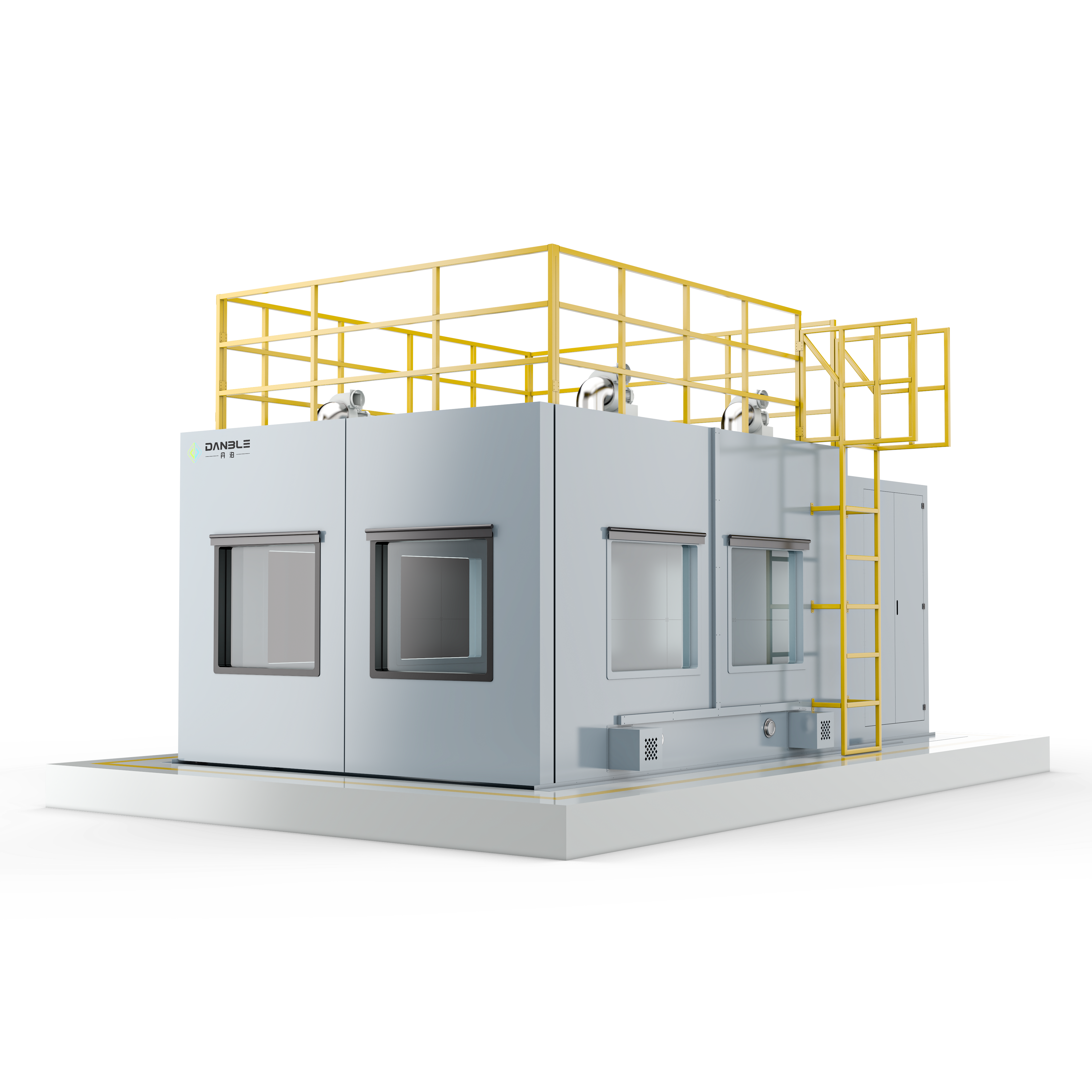 Bilik Ujian Statik Beg Udara Automotif DBW-21000 dengan Simulasi Alam Sekitar Bersepadu
