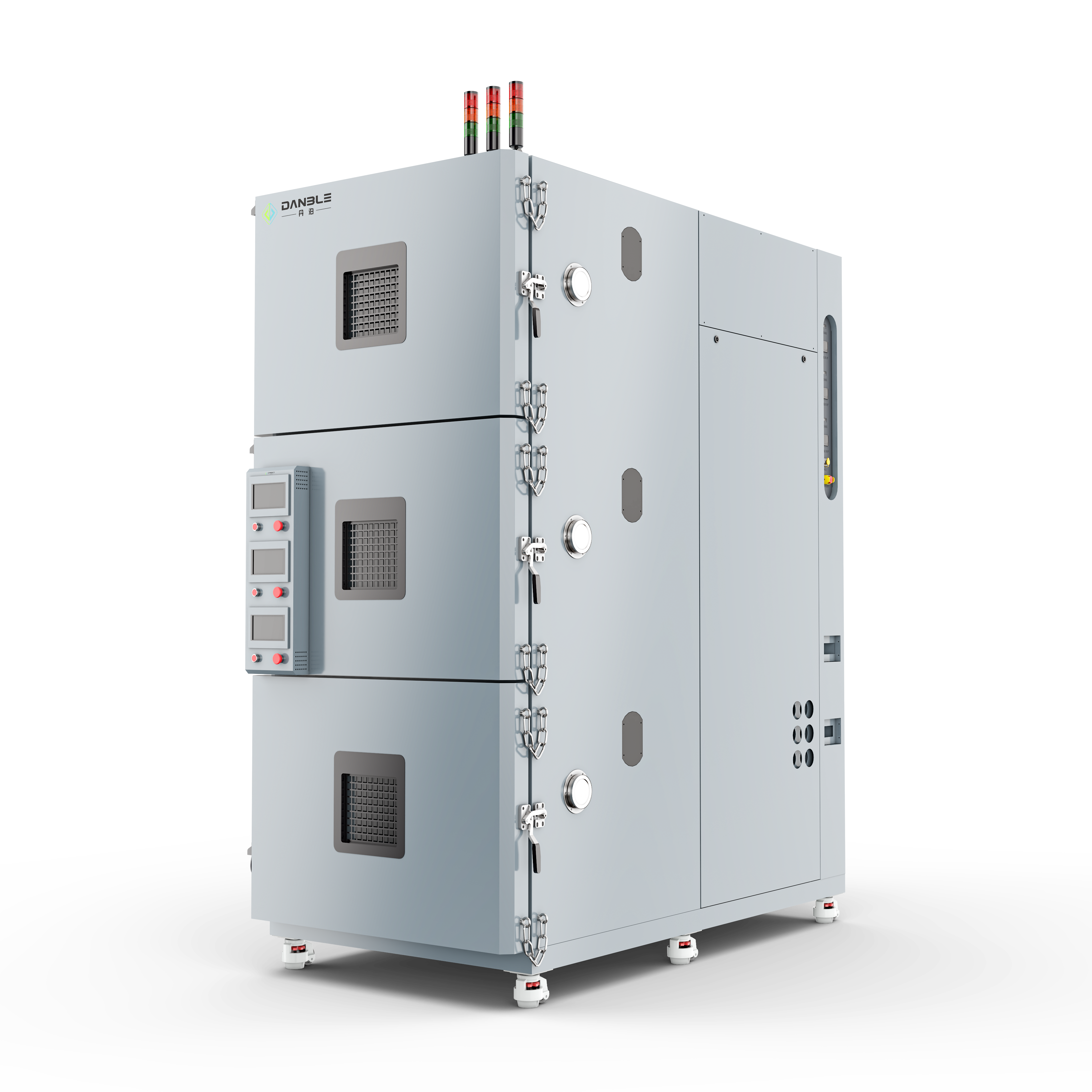 C&acirc;mara de teste de temperatura de tr&ecirc;s zonas DBT3-253D3 para testes de ECU